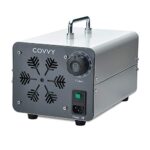 COVVY Generatore di ozono commerciale,macchina mobile industriale dell’ozono O3 purificatore d’aria deodorante sterilizzatore per la rimozione di odori,per casa,ufficio,hotel,auto (Bianco,20000mg)