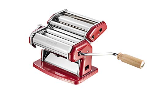 Imperia 120 Macchina per Pasta Ipasta, Carta, Rosso