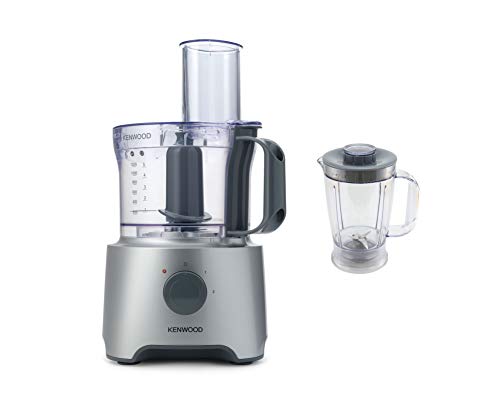 Kenwood FDP301SI MultiPro Compact Robot da Cucina, 800 W, 2.1 Litri, Argento