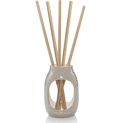 YANKEE CANDLE Diffusore Pre-profumato a Bastoncini, Starter Kit, Black Coconut