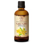 Olio Essenziale di Ylang Ylang 100ml – Cananga Odorata – 100% Puro Fragranze Naturali Intenso e Duraturo per Sauna – Cosmetici – Aromaterapia – Diffusori e Candele