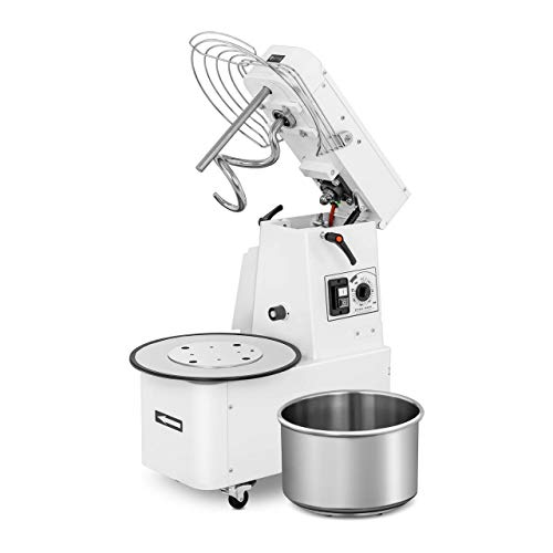 Royal Catering Impastatrice Professionale Macchina Planetaria RC-SMRH15 (15 litri, 48 kg/h, 750 W, Testa pieghevole)