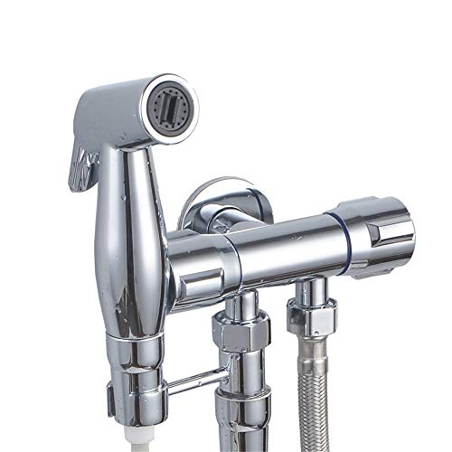 YLiansong-home Kit spruzzatore da Bidet Portatile A Mano Toilet Seat Bagno polverizzatori Usato for Le Donne for Lavare del Pannolino del Bambino Cleaner Pet Bath per la Pulizia della Toilette.