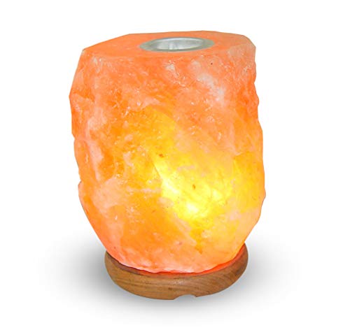 brucia essenze oli essenziali in sale rosa del Himalaya lampada 3-5 kg con diffusore