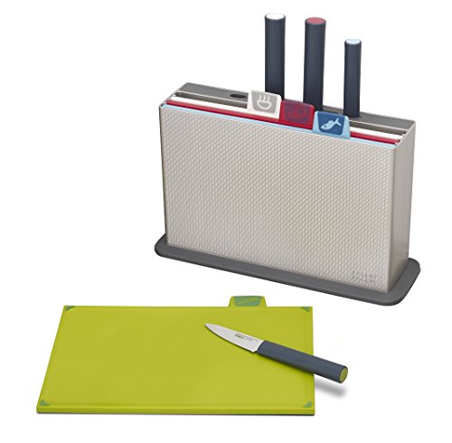 Joseph Joseph Index Plus Tagliere, Plastica, Grigio