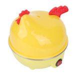 Cuociuova Elettrico 7 capacità di Uovo Rapid Egg Maker con Spegnimento Automatico, Mini Macchina per la Colazione a Forma di Pollo per Cucina Domestica