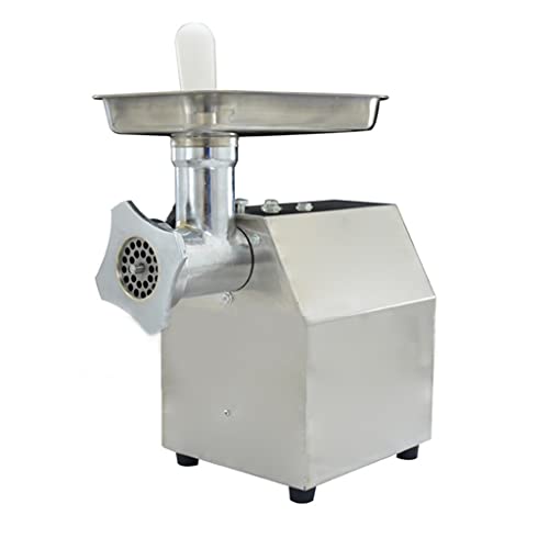 FEER 120 kg di efficienza tritacarne tritacarne Elettrico Commerciale tritacarne Multifunzione da Tavolo (Color : Silver, Size : EU)